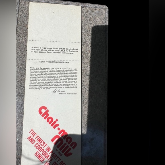 1977 TORONTO BLUE JAYS OPENING DAY FULL GAME TICKET - BLUE VERSION - VERY RARE - Picture 3 of 3